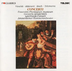 Pochette de Concerti de Florilegium