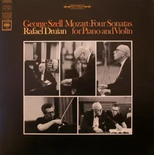 Pochette de Four Sonatas for Piano and Violin de George Szell - Wolfgang Amadeus Mozart