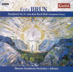 Pochette de Symphony no. 9 / Aus dem Buch Hiob de Adriano - Fritz Brun - Moscow Symphony Orchestra