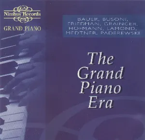 Pochette The Grand Piano Era