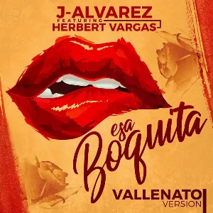 Pochette de Esa boquita (vallenato version) de J Álvarez