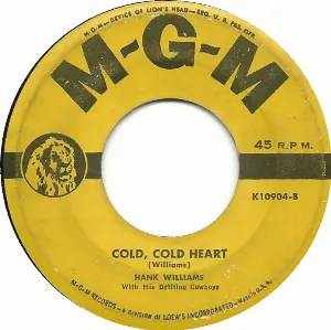 Pochette Cold Cold Heart / Dear John