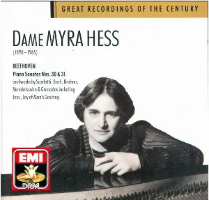 Pochette de Beethoven Piano Sonatas Nos. 30 & 31 Etc de Dame Myra Hess