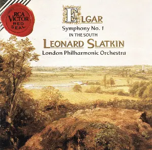 Pochette de Symphony no. 1 / In the South de Edward Elgar - Leonard Slatkin - London Philharmonic Orchestra