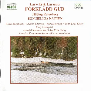 Pochette de Larsson: Förklädd gud / Rosenberg: Den heliga natten de Lars‐Erik Larsson