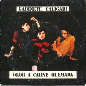 Pochette de Olor a carne quemada de Gabinete Caligari