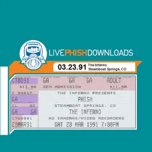 Pochette de 1991-03-23: The Inferno, Steamboat Springs, CO, USA de Phish