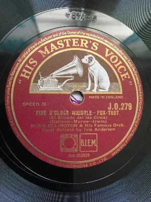 Pochette de Five O'Clock Whistle / Just A-Settin' and A-Rockin' de Duke Ellington and His Orchestra