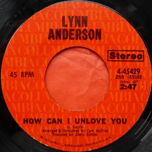 Pochette de How Can I Unlove You de Lynn Anderson