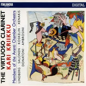 Pochette de The Virtuoso Clarinet de Avanti! - Kari Kriikku