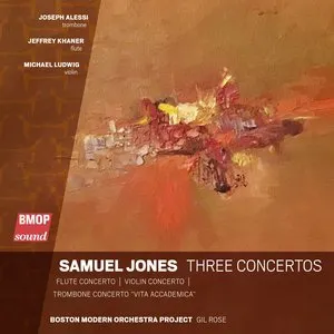 Pochette de Samuel Jones: Three Concertos de Boston Modern Orchestra Project