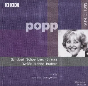 Pochette Schubert / Schoenberg / Strauss / Dvorak / Mahler / Brahms