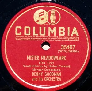 Pochette de Crazy Rhythm / Mister Meadowlark de Benny Goodman and His Orchestra