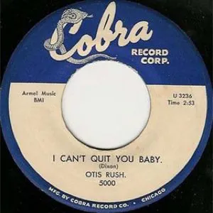 Pochette I Can't Quit You Baby / Sit Down Baby