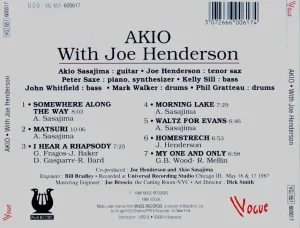 Pochette de Akio de Joe Henderson