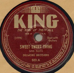 Pochette de Sweet Sweet Thing / Prisoner's Farewell de The Delmore Brothers