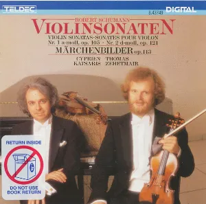Pochette Violinsonaten