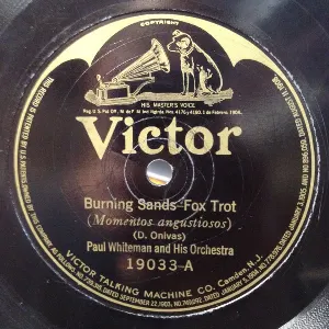 Pochette de Burning Sands / Falling de Paul Whiteman and His Orchestra