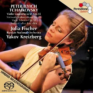 Pochette Violin Concerto in D, op. 35 / Sérénade mélancolique, op. 26 / Valse‐Scherzo, op. 34 / Souvenir d’un lieu cher, op. 42