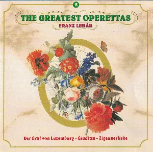 Pochette de The Greatest Operettas CD2 de Franz Lehár