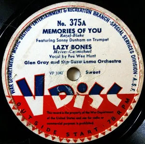 Pochette de Memories of You / Lazy Bones / Roll ’em / Gjon Mili Jam Session de Mary Lou Williams
