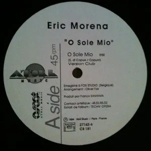 Pochette de O Sole Mio de Éric Morena