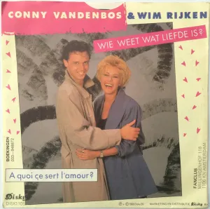 Pochette de Wie weet wat liefde is? / A quoi ce sert l'amour? de Conny Vandenbos