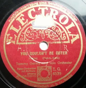 Pochette de You Couldn't Be Cuter / Says My Heart de Tommy Dorsey and His Orchestra