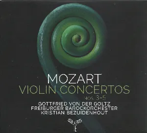 Pochette Violin Concertos nos. 3–5