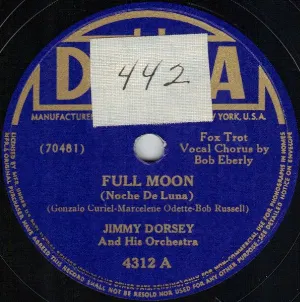 Pochette de Full Moon / If You Are but a Dream de Jimmy Dorsey and His Orchestra