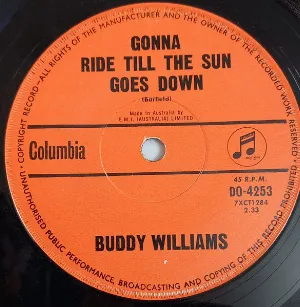 Pochette de Journey’s End / Gonna Ride Till The Sun Goes Down de Buddy Williams