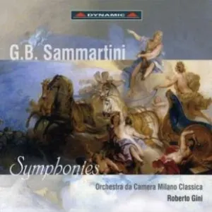 Pochette de Sammartini: Symphonies de Giuseppe Baldassare Sammartini
