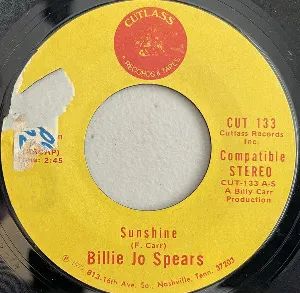 Pochette de Sunshine / Look What They Done to My Song Daddy de Billie Jo Spears