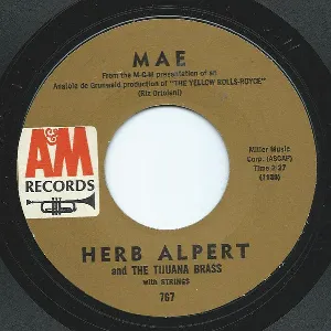 Pochette de Mae / El Garbanzo de Herb Alpert & the Tijuana Brass