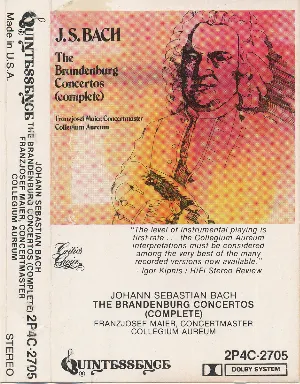 Pochette Brandenburg Concertos (complete)