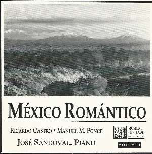 Pochette de Mexico romántico de Manuel María Ponce