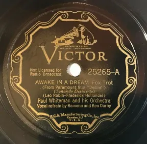 Pochette de Awake in a Dream / Everything Stops for Tea de Paul Whiteman and His Orchestra