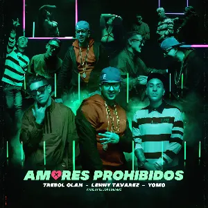 Pochette de Amores prohibidos de Trébol Clan - Yomo - Lenny Tavárez