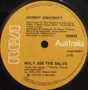 Pochette de Holy Joe the Salvo de Johnny Ashcroft