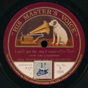Pochette de I Can’t Get the One I Want / Somebody Loves Me de Paul Whiteman and His Orchestra