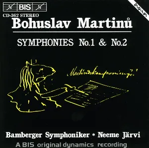 Pochette Symphonies no. 1 & no. 2