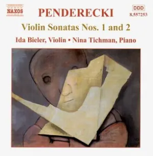 Pochette de Violin Sonatas nos. 1 and 2 de Krzysztof Penderecki