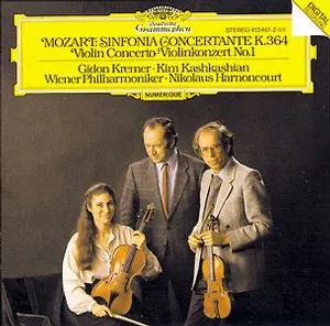 Pochette Sinfonia concertante K. 364 / Violinkonzert No. 1