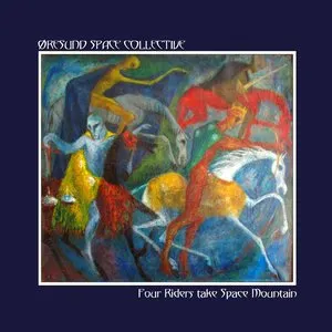 Pochette de Four Riders Take Space Mountain de Øresund Space Collective