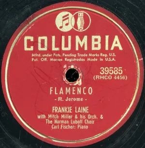 Pochette de Flamenco / Jealousy de Frankie Laine