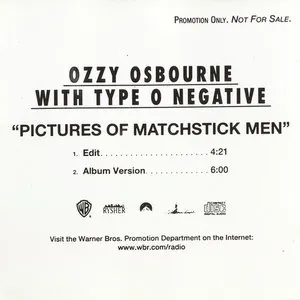 Pochette Ozzy Osbourne with Type O Negative