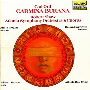 Pochette de Carmina Burana de Carl Orff