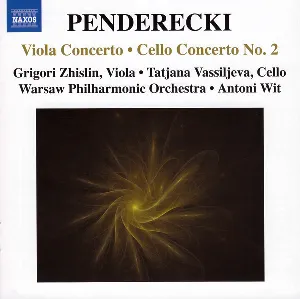 Pochette Viola Concerto / Cello Concerto no. 2
