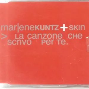 Pochette de La canzone che scrivo per te de Marlene Kuntz