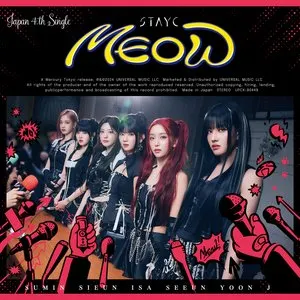 Pochette de MEOW / Cheeky Icy Thang (Japanese ver.) de STAYC